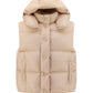 Nylon Down Vest - Peach Pink