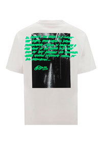 Metro Type Over Skate S/S Tee - White