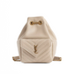 Joe Mini Bucket Bag in Quilted Lambskin - Sea Salt