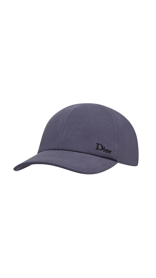 Dior Cotton Baseball Cap - Navy
