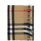 The Classic Check Cashmere Scarf - Archive Beige