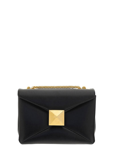 ONE STUD Nappa Bag With Chain - Black