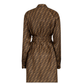 Twill Dress - Brown