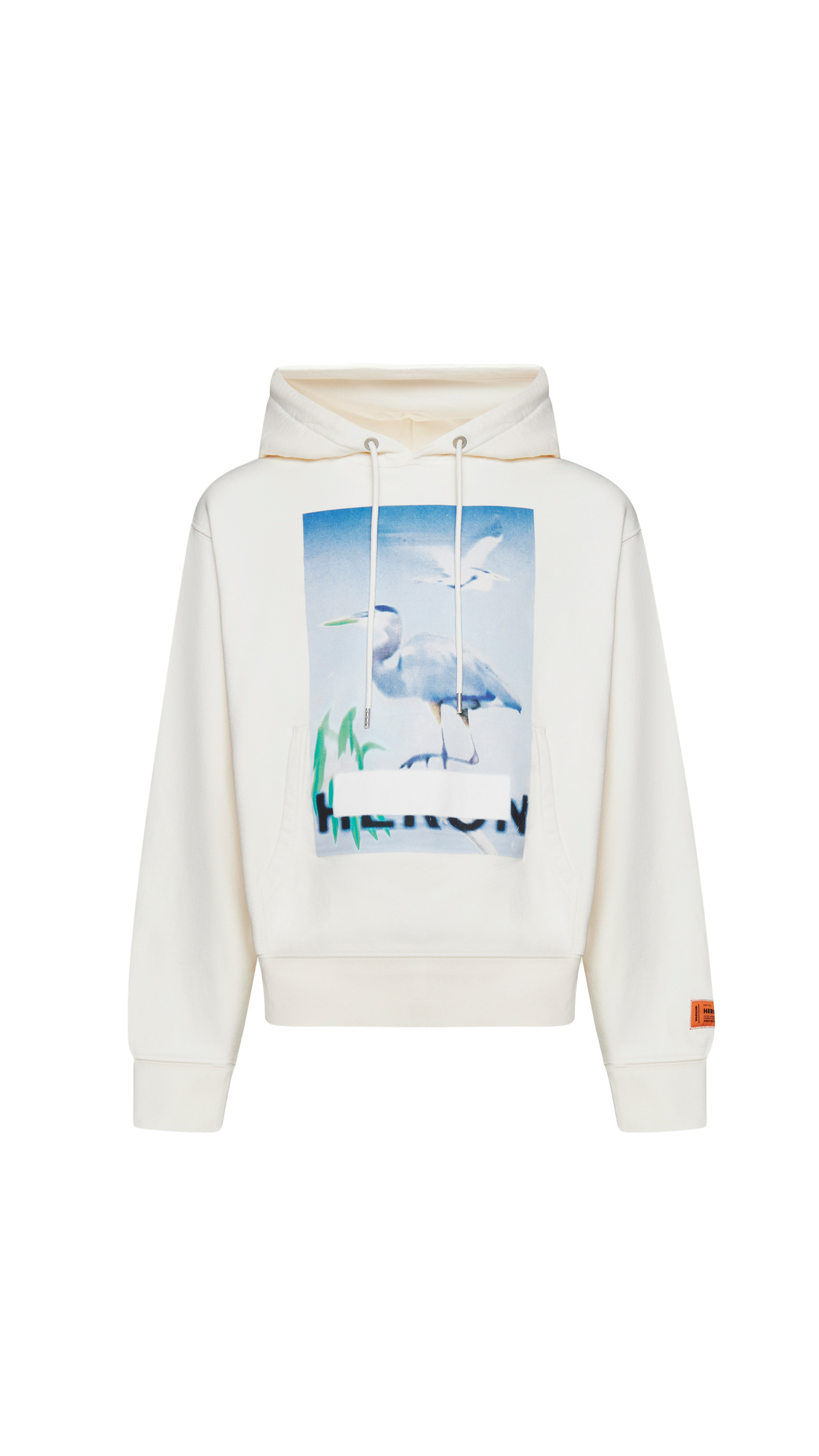 sensored Heron Hoodie - White