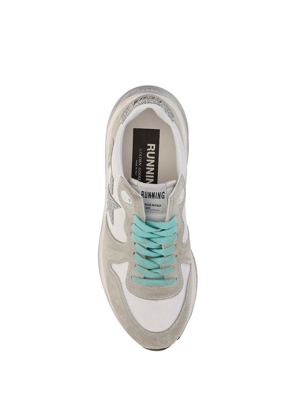 Running Sole Sneakers - Grey/White/Blue