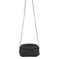 Lou Mini Bag In Quilted Grain De Poudre Embossed Leather - Black