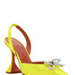 Rosie Sling Satin Pump - Yellow