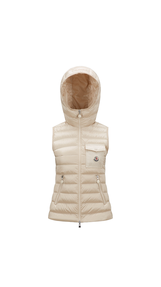 Glygos Down Vest - Light Beige