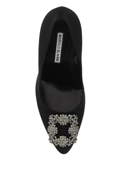 Hangisi 105 Velvet Pumps - Black