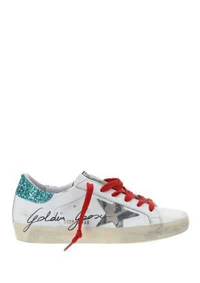 Super Star Sneakers - Blue / Red