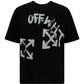 Paint Script Over Skate S/S Tee - Black