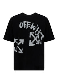 Paint Script Over Skate S/S Tee - Black