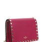 Rockstud Calfskin Chain Pouch - Blossom