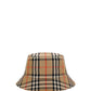 Vintage Check Technical Cotton Bucket Hat