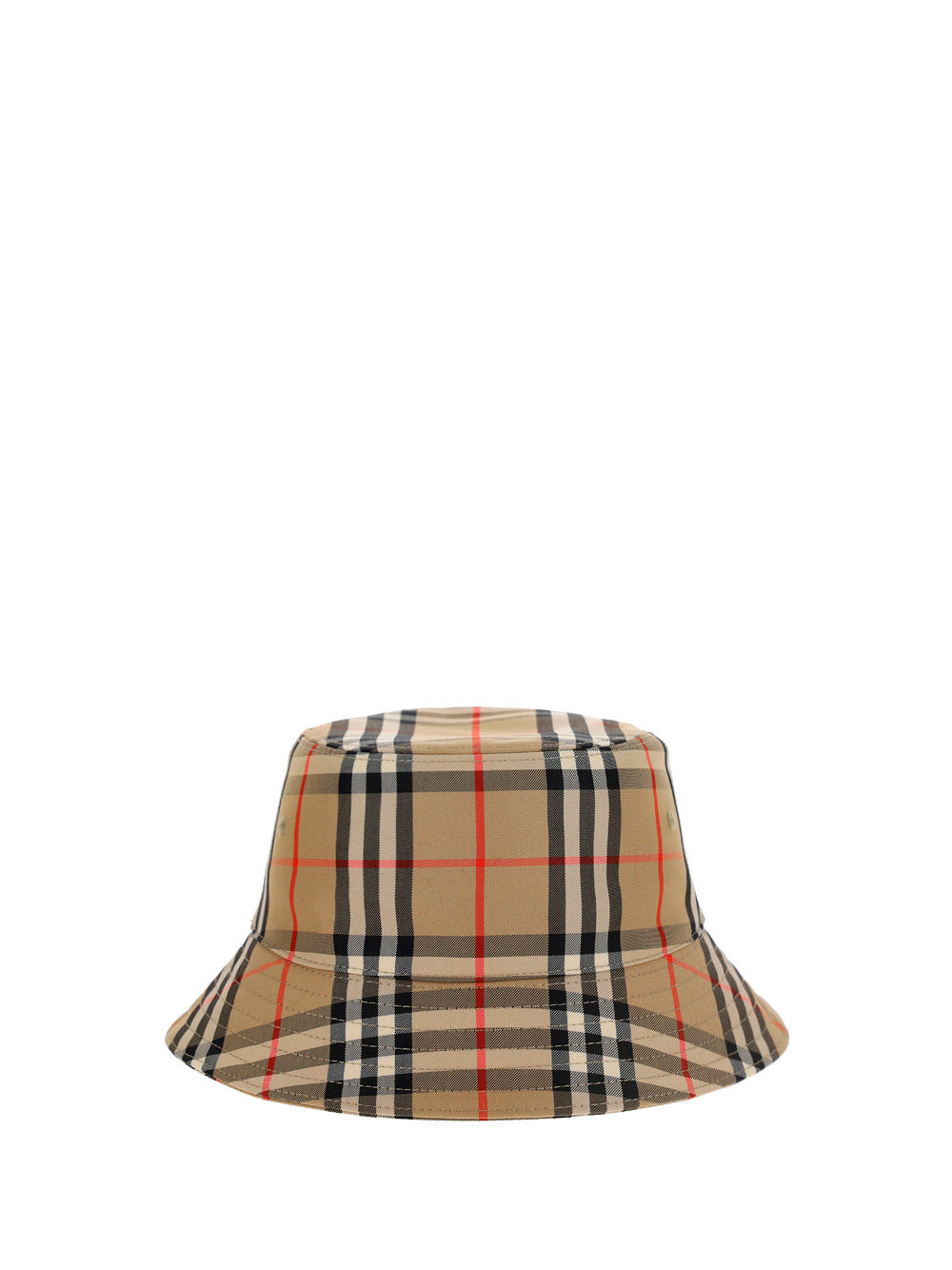 Vintage Check Technical Cotton Bucket Hat