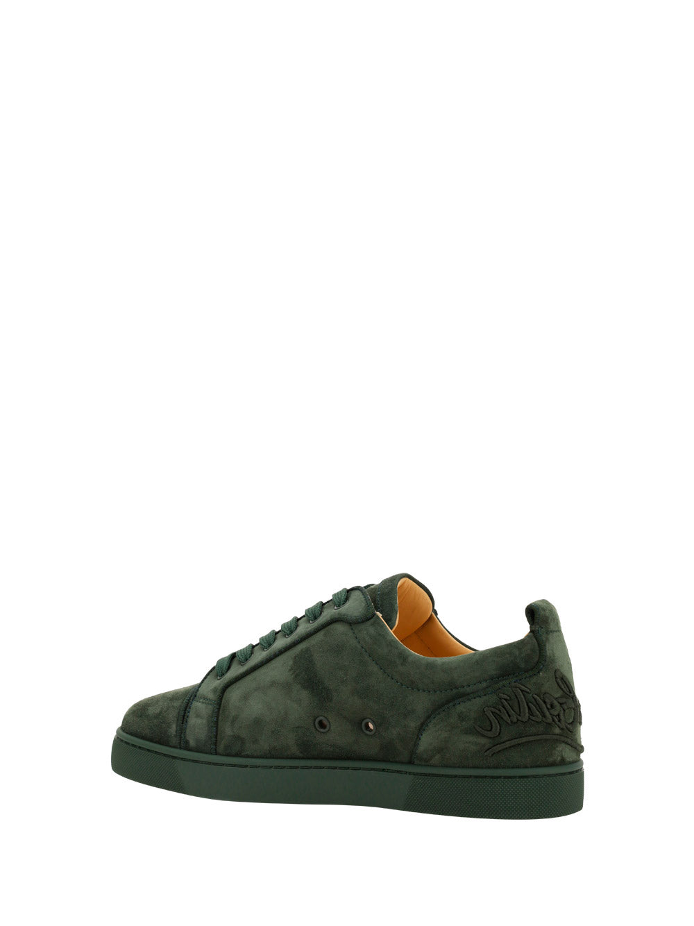 Fun Louis Junior Suede Sneaker - Green