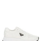 Prax 01 Sneakers in Nylon & Leather - White