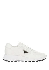 Prax 01 Sneakers in Nylon & Leather - White