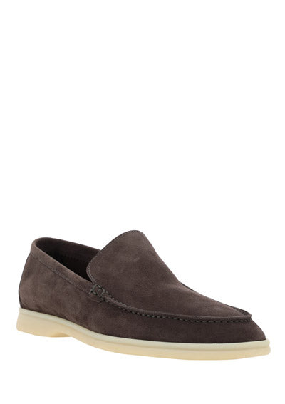 Summer Knitted Walk Loafers - Brown