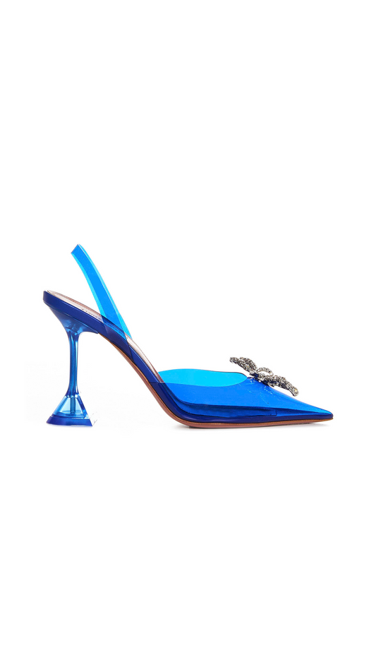 Rosie Glass Slingback - Electric Blue