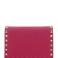 Rockstud Calfskin Chain Pouch - Blossom