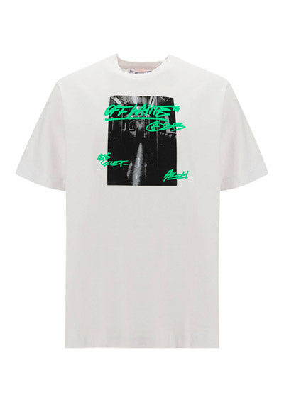 Metro Type Over Skate S/S Tee - White