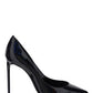 Zoe Pumps In Patent Leather - Black