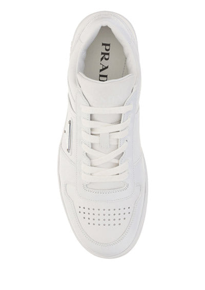 Downtown Leather Sneakers - White