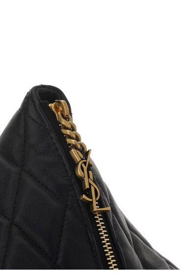 Sade Pyramid in Quilted Lambskin - Black.