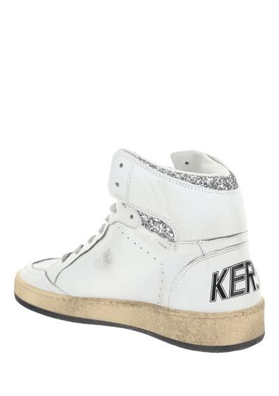 Sky Star Sneakers - White / Glitter