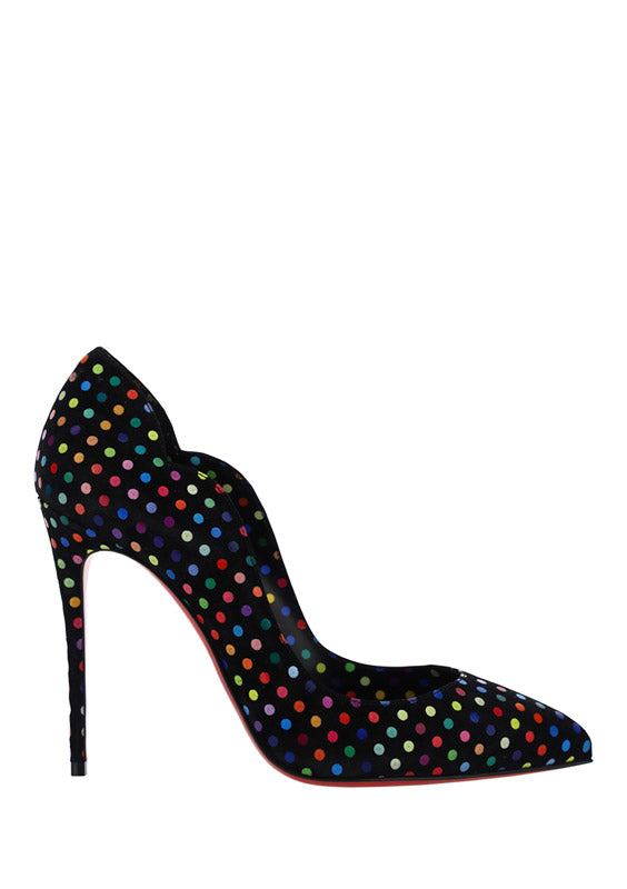 Hot Chick Pump Polka-Dot - Black / Multi
