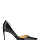Iriza 85 Patent Pumps - Black