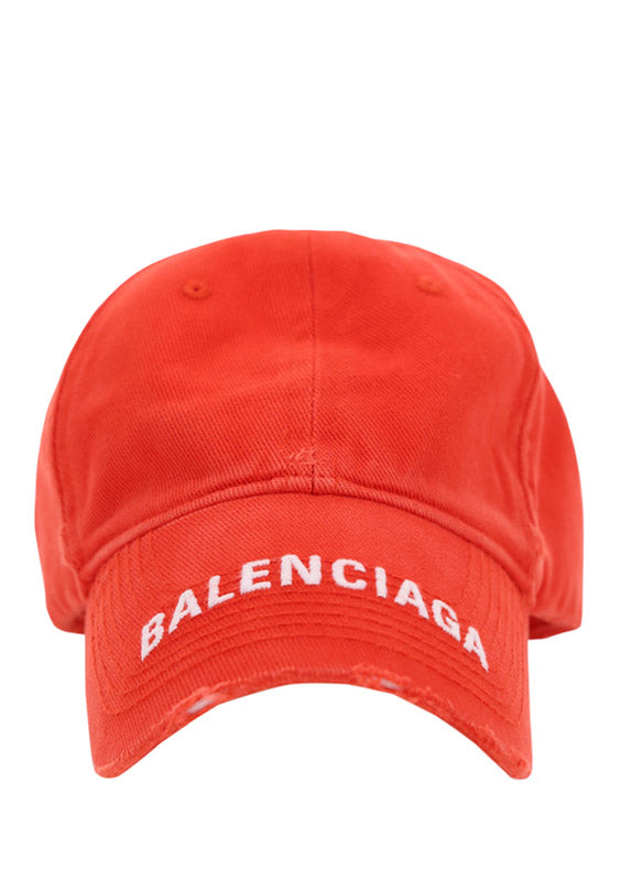 Logo Visor Cap - Red