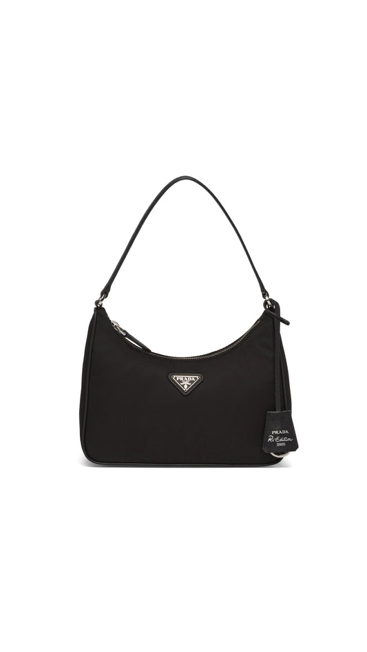 Re-Edition 2005 Re-Nylon Mini Bag - Black