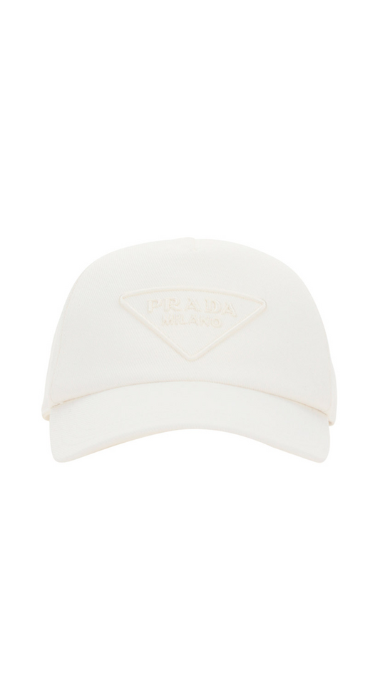 Drill Baseball Cap - White