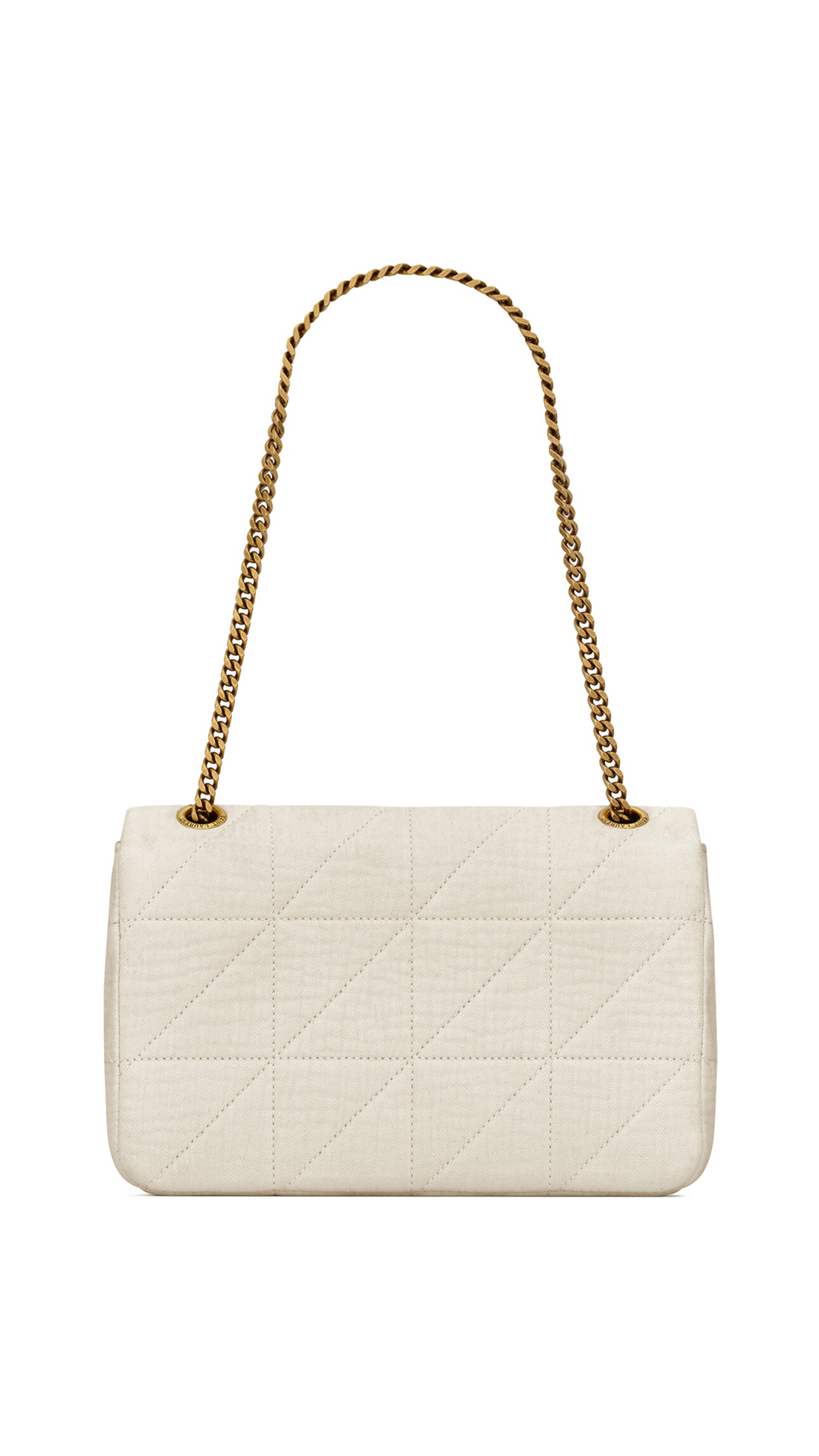 Jamie Medium in Jersey - Blanc Cotton