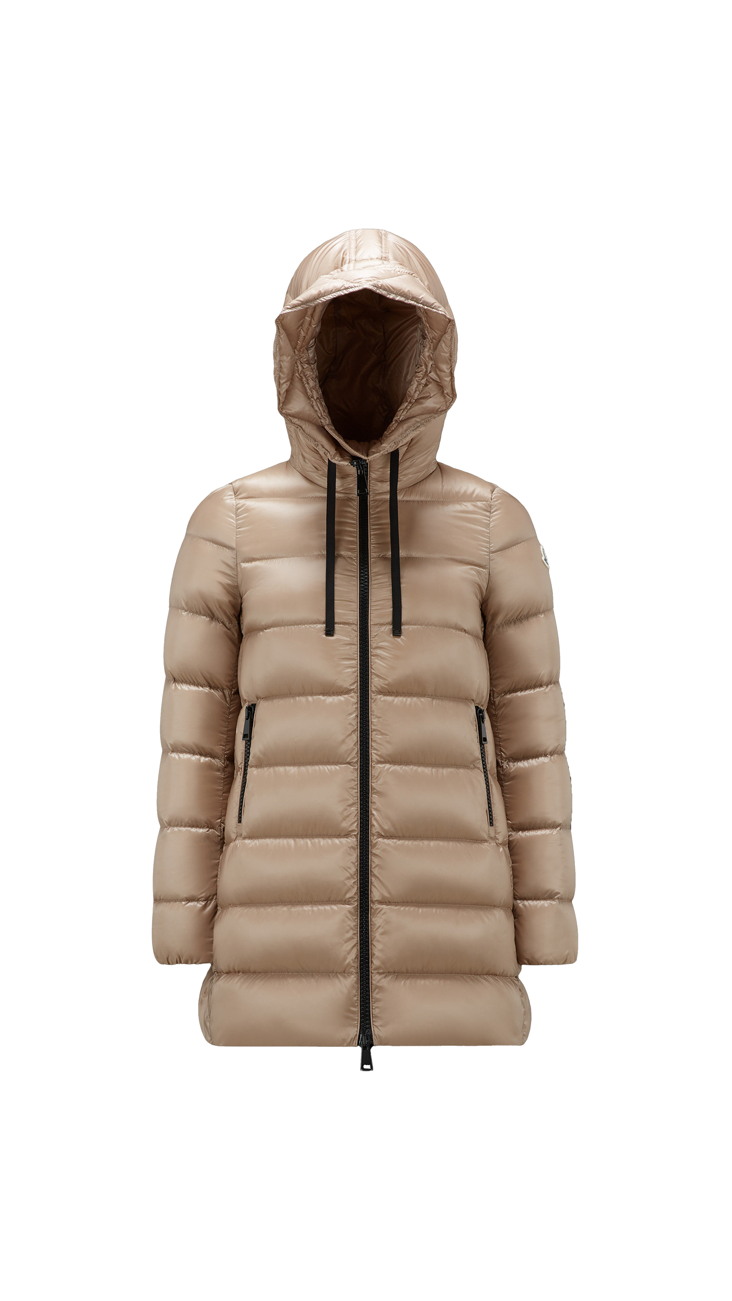 Suyen Long Down Jacket - Beige