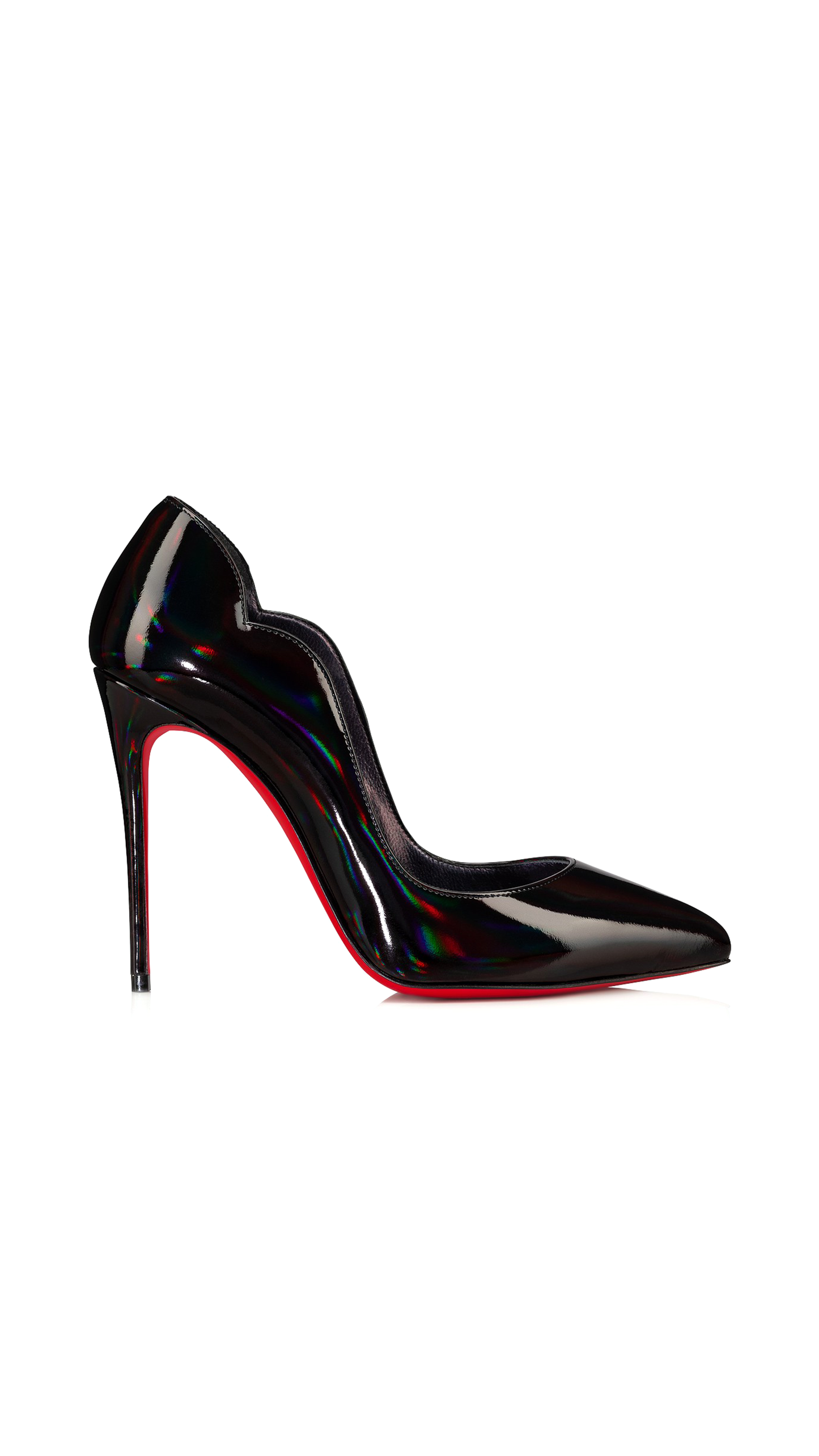 Hot Chick Pump - Iridescent Black