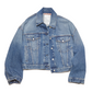 Loose Fit Denim Jacket - Mid Blue