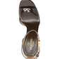 Tan-go Platform Patent Leather Sandals 155MM - Fondant