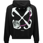 Arrow Moons Skate Hoodie - Black