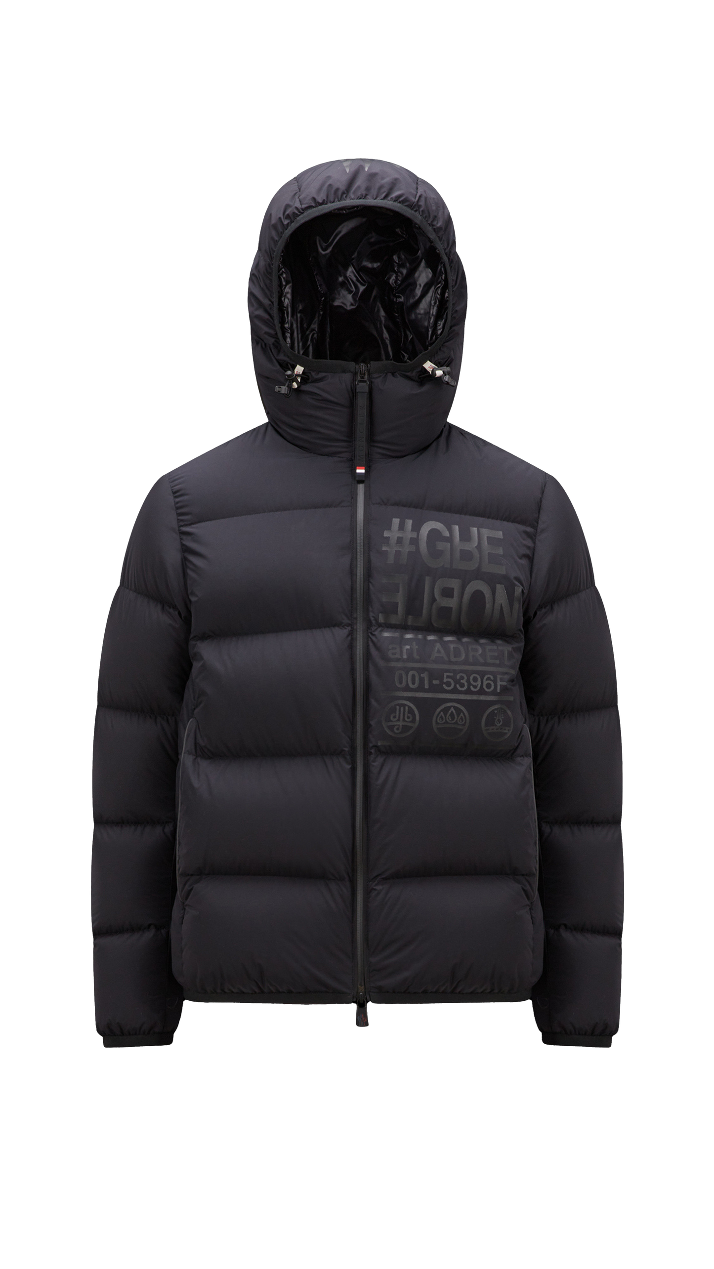 Adret Short Down Jacket - Black