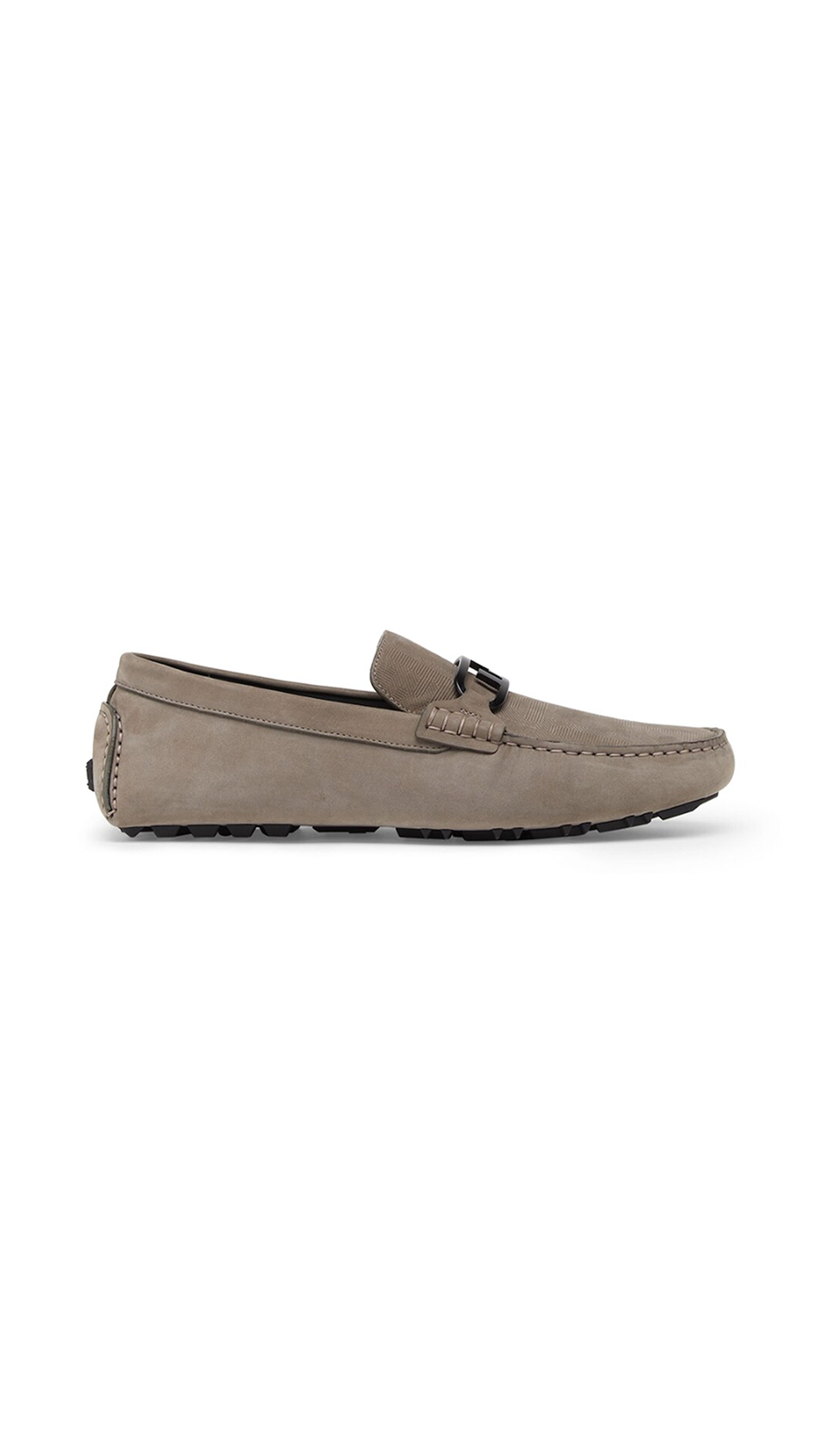 O'Lock Nubuck Driving Loafers - Beige