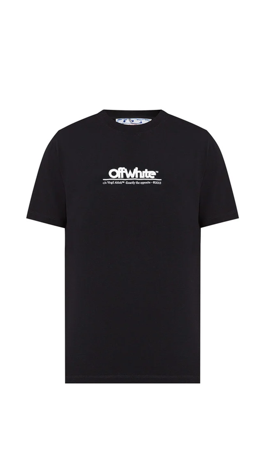 Exactly The Opposite Logo Tee - Black/White