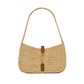 Le 5 à 7 Mini in Raffia - Natural/Brick