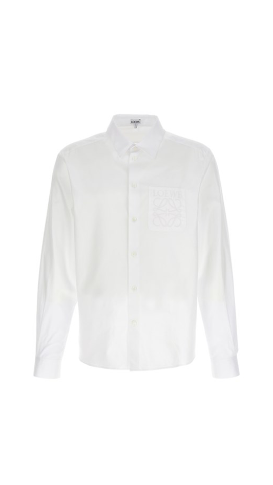 Shirt in Cotton - White