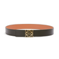 Reversible Anagram Belt in Smooth Calfskin - Tan/Black/Gold