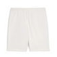Embroidered Shorts in Cotton Fleece - Cream/Black