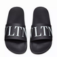VLTN Rubber Sliders - Black