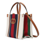Mini Interlocking G Tote Bag - White/Blue/Red/Green/Brown